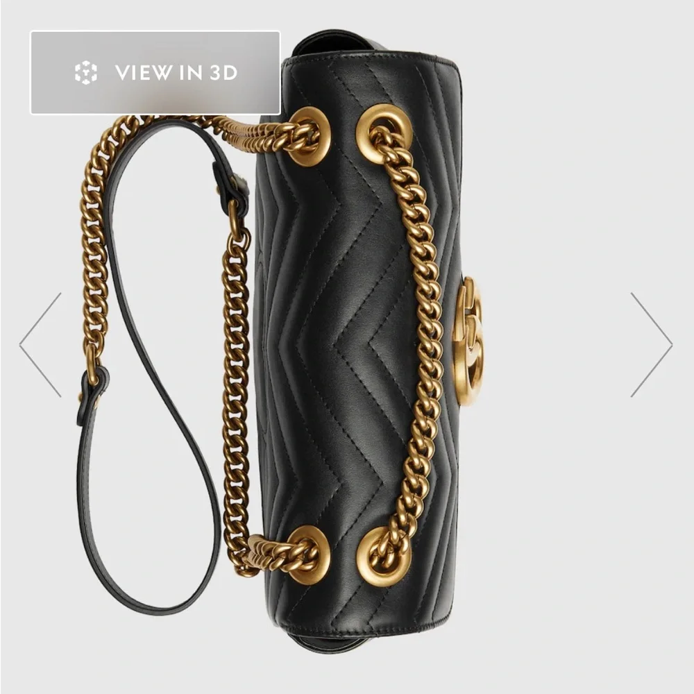 Gucci GG Marmont small shoulder bag - Picture 3 of 14